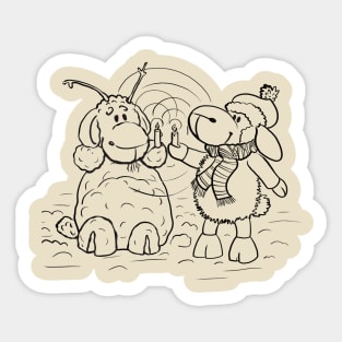 Sheep - Miss you Sticker